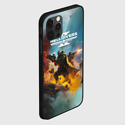 Чехол для iPhone 12 Pro Helldivers 2 art for the game, цвет: 3D-черный — фото 2