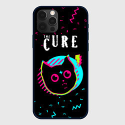 Чехол iPhone 12 Pro The Cure - rock star cat