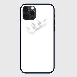 Чехол для iPhone 12 Pro Zxc face, цвет: 3D-черный
