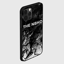 Чехол для iPhone 12 Pro The Neighbourhood black graphite, цвет: 3D-черный — фото 2