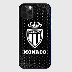 Чехол iPhone 12 Pro Monaco sport на темном фоне