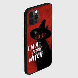 Чехол для iPhone 12 Pro I am witch, цвет: 3D-черный — фото 2