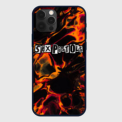 Чехол iPhone 12 Pro Sex Pistols red lava