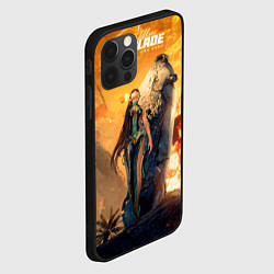 Чехол для iPhone 12 Pro Ева и капсула stellar blade, цвет: 3D-черный — фото 2