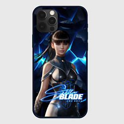 Чехол для iPhone 12 Pro Stellar Blade Eve ледяная стена, цвет: 3D-черный