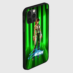 Чехол для iPhone 12 Pro Stellar Blade green Eve, цвет: 3D-черный — фото 2
