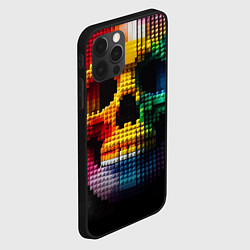 Чехол для iPhone 12 Pro Lego skull fantasy - ai art, цвет: 3D-черный — фото 2