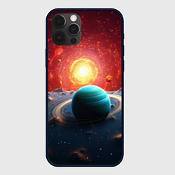 Чехол iPhone 12 Pro Космос и разные планеты