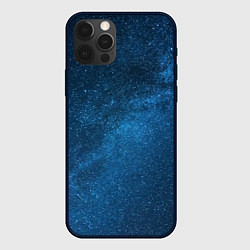 Чехол для iPhone 12 Pro Космическая вселенная млечный путь, цвет: 3D-черный