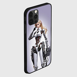 Чехол для iPhone 12 Pro Barbie cyberpunk - ai art fantasy, цвет: 3D-черный — фото 2