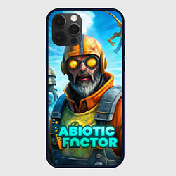 Чехол для iPhone 12 Pro Abiotic Factor игровые персонажи, цвет: 3D-черный
