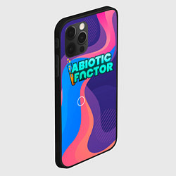 Чехол для iPhone 12 Pro Abiotic Factor яркие полосы, цвет: 3D-черный — фото 2