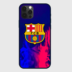 Чехол iPhone 12 Pro Barcelona fc club gradient