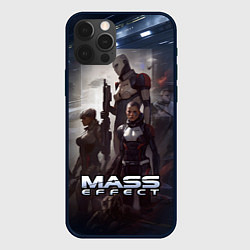 Чехол для iPhone 12 Pro Mass Effect game, цвет: 3D-черный