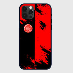Чехол для iPhone 12 Pro Ajax sport color red, цвет: 3D-черный