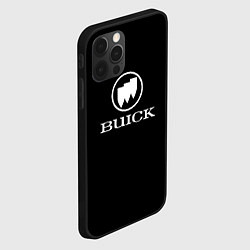 Чехол для iPhone 12 Pro Buick avto, цвет: 3D-черный — фото 2
