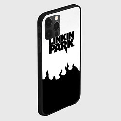 Чехол для iPhone 12 Pro Linkin park rock fire, цвет: 3D-черный — фото 2