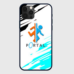 Чехол iPhone 12 Pro Portal краски текстура гейм