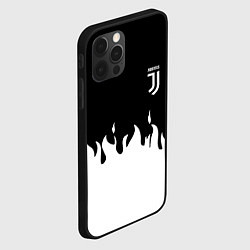 Чехол для iPhone 12 Pro Juventus fire, цвет: 3D-черный — фото 2