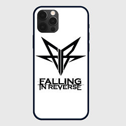 Чехол iPhone 12 Pro Falling in Reverse band logo