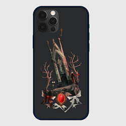 Чехол для iPhone 12 Pro Bloodborne - Отец Гаскойн, цвет: 3D-черный