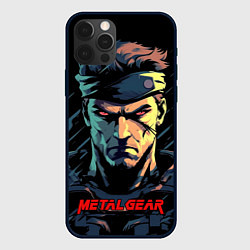 Чехол iPhone 12 Pro Веном Снейк Metal gear game