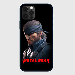 Чехол для iPhone 12 Pro Веном Снейк из игры Metal gear, цвет: 3D-черный