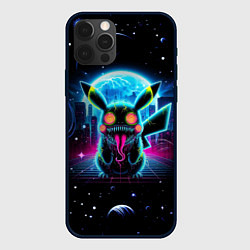 Чехол iPhone 12 Pro Пикачу в космосе - ужас