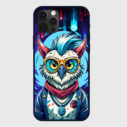 Чехол iPhone 12 Pro Сова модница на стиле