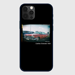 Чехол iPhone 12 Pro Ретро автомобиль Cadillac Eldorado 1959 года
