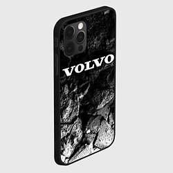 Чехол для iPhone 12 Pro Volvo black graphite, цвет: 3D-черный — фото 2