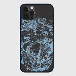 Чехол iPhone 12 Pro Клинок рассекающий демонов Незуко рябь