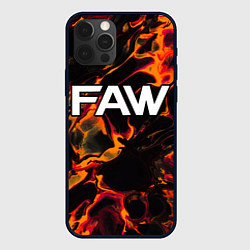 Чехол iPhone 12 Pro FAW red lava