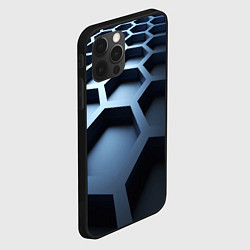 Чехол для iPhone 12 Pro Броня нанотехнологичная, цвет: 3D-черный — фото 2