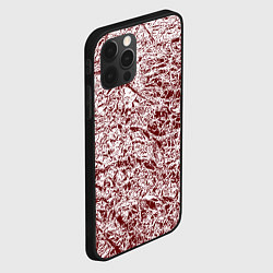 Чехол для iPhone 12 Pro Линогравюра, цвет: 3D-черный — фото 2