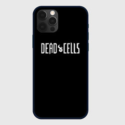 Чехол iPhone 12 Pro Dead Cells logo white