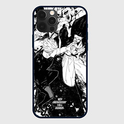Чехол iPhone 12 Pro Годжо против Сукуны - Магическая битва