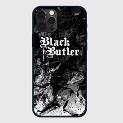 Чехол iPhone 12 Pro Black Butler black graphite