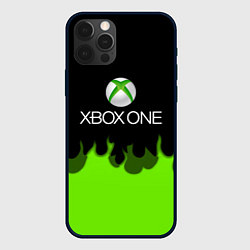 Чехол iPhone 12 Pro Xbox green fire