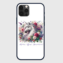 Чехол iPhone 12 Pro Мечтай цвети вдохновляй