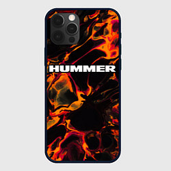 Чехол iPhone 12 Pro Hummer red lava