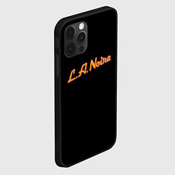Чехол для iPhone 12 Pro L A Noire, цвет: 3D-черный — фото 2