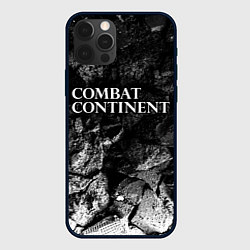 Чехол iPhone 12 Pro Combat Continent black graphite