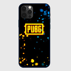 Чехол iPhone 12 Pro PUBG огненное лого