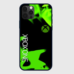 Чехол iPhone 12 Pro Xbox one green flame