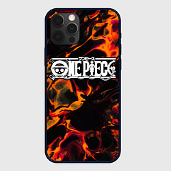 Чехол iPhone 12 Pro One Piece red lava