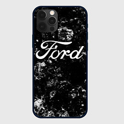 Чехол iPhone 12 Pro Ford black ice