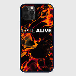Чехол iPhone 12 Pro Date A Live red lava