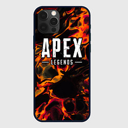 Чехол iPhone 12 Pro Apex Legends red lava