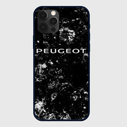 Чехол iPhone 12 Pro Peugeot black ice